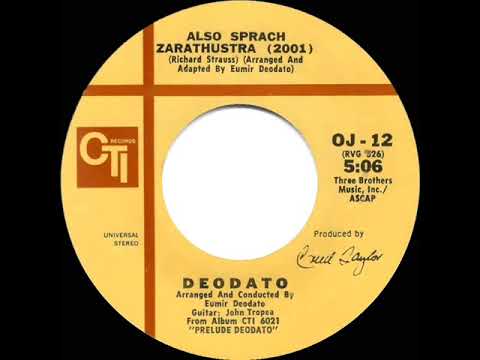 1973 Also Sprach Zarathustra Deodato At 45 RPM