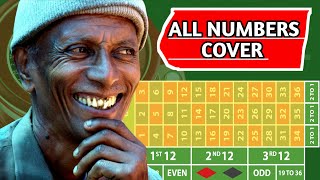 ALL NUMBERS COVER 😱 ROULETTE STRATEGY TO WIN / CASINO ROULETTE #MONEY #CASINO #VIRAL