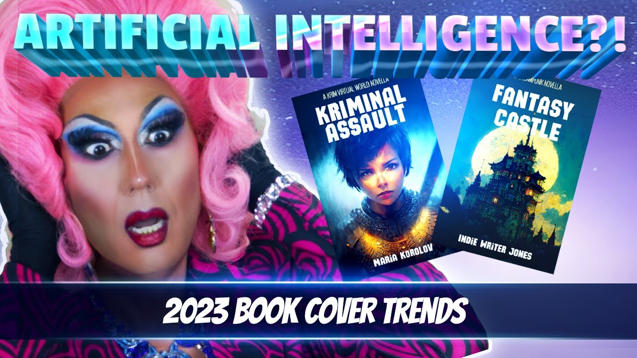 What Can We Expect from Book Cover Design in 2023? Reacting to 9 trends from A.I. to Flowers.