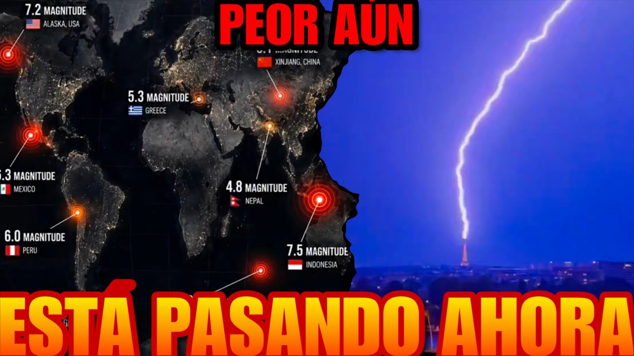 AÚN MÁS TERREMOTOS SOSPECHOSOS