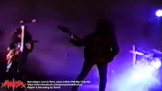 Sarcofago: Live In Peru, Lima (1993) VHS-Rip 720p HD.