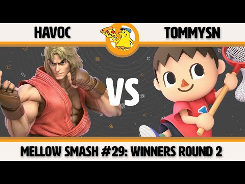 Mellow Mushroom SSBU #29 - Havoc (Ken) vs TommySN (Villager) Smash Ultimate Winners Round 2