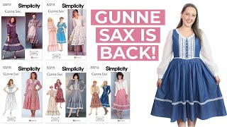 NEW Gunne Sax x Simplicity Sewing Pattern Collection | SEW THE LOOK 🤩