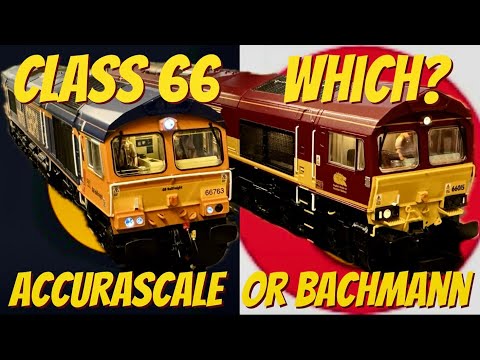 Accurascale or Bachmann DCC Sound vs Deluxe CLASS 66 TESTS 4 BEST on OUR Model Railways 2026? | ml98