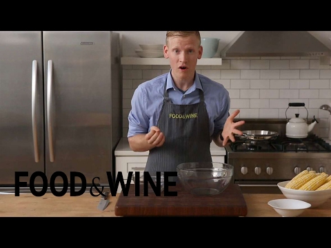 How to Cut Corn Kernels Off the Cob | Mad Genius Tips | Food & Wine