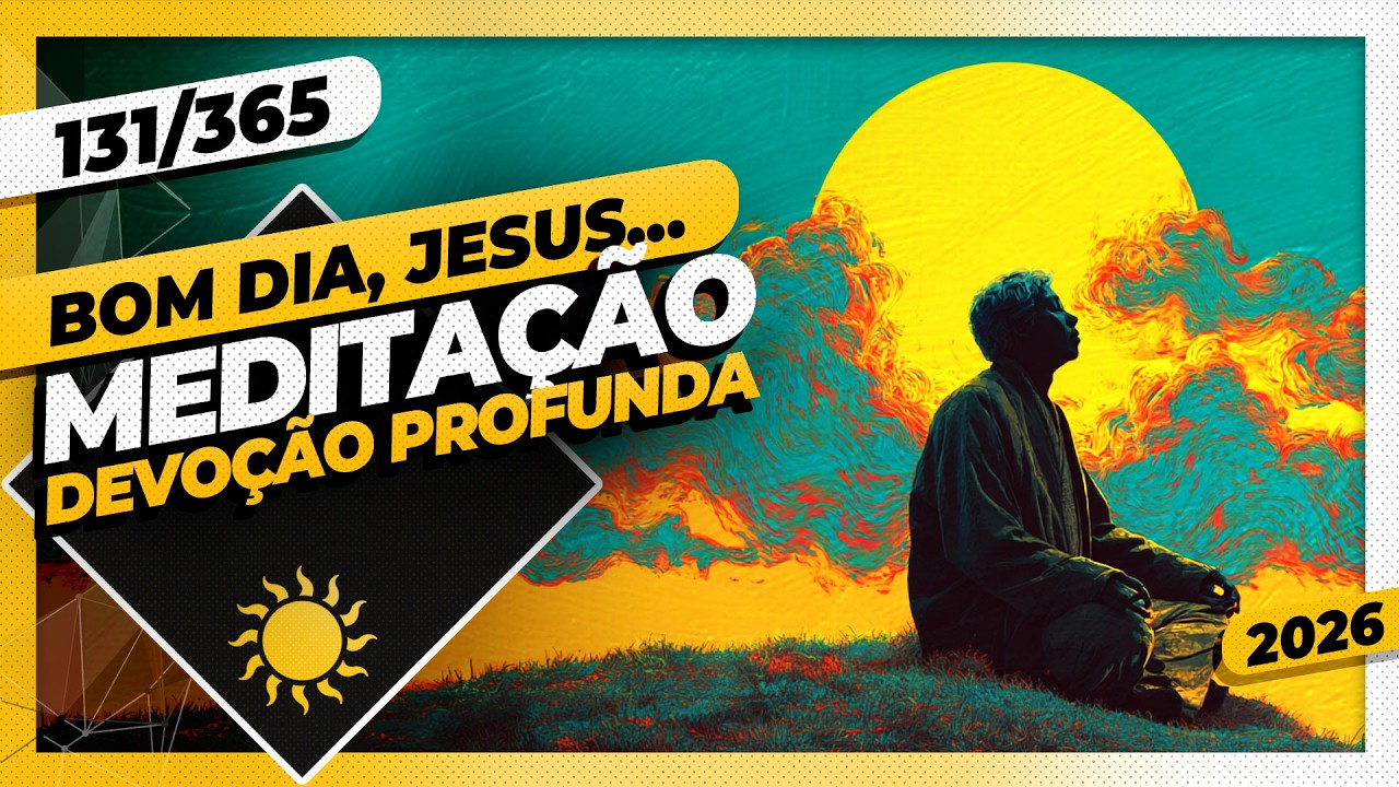 MEDITAÇÃO: DEVOÇÃO PROFUNDA - Bom dia, Jesus! 131/365 (2026)