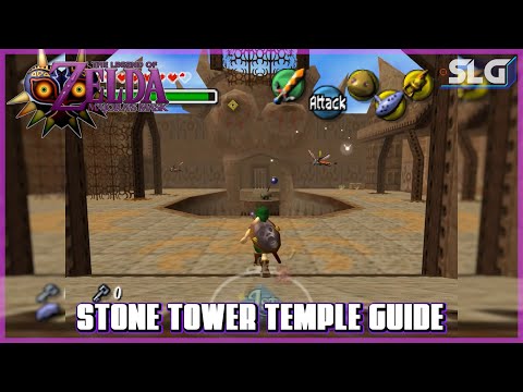 Legend of Zelda Majora's Mask N64 Stone Temple Guide - All Fairies [1080P]