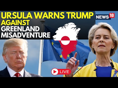Law Over Force: EU President Issues Direct Warning To Trump Over Greenland Annexation Threats | LIVE