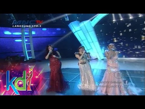 Trio Cecepu - Zaskia Gotik Ayu Ting Ting Julia Perez " Kontes Final KDI (4/5)