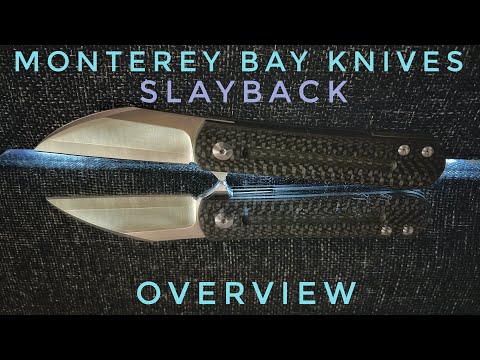 Carbon Fiber Friday - MBK (Monterey Bay Knives) Slayback - Knife Overview - Ray Laconico Design