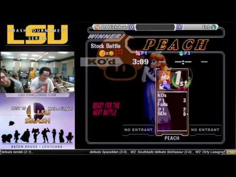LUST 15 Melee Singles - DJ Dickdown (Fox) vs Eet (Peach)
