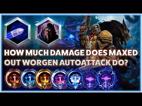 Greymane Bullet - HOW MUCH DAMAGE DOES MAXED OUT WORGEN AUTOATTACK DO? - B2GM Season 4 2024