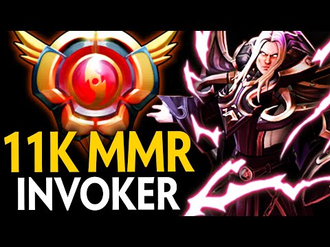 EPIC 11K MMR STORMSTORMER INVOKER - GRANDMASTER TIER | Dota 2 Invoker