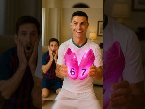 โรนัลโด้ซื้อรองเท้า 67 ในร้าน 67 ในเมือง 67 จนเมสซี่ต้องอยากซื้อตาม!!😱🔥