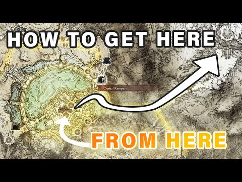 How to get to the SNOW Area at the TOP of the MAP ► Elden Ring