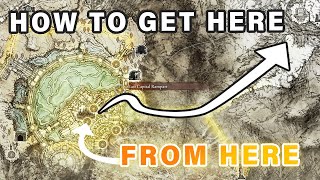 How to get to the SNOW Area at the TOP of the MAP ► Elden Ring