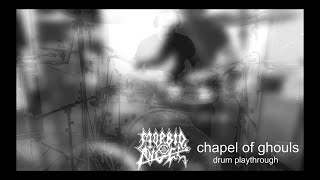 Morbid Angel chapel of ghouls drum playthrough by Maurizio Guolo