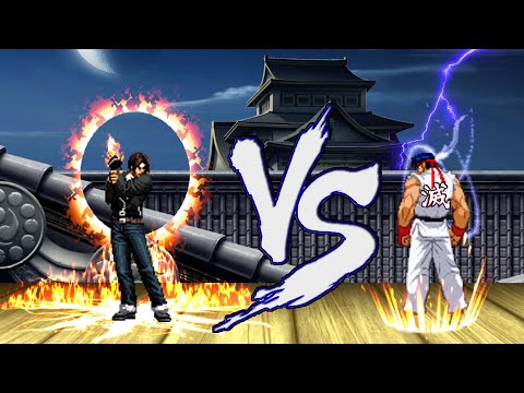 [KOF VS SF] Kyo Evo VS. Master Ryu