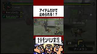 【MHP2G】アイテムだけでシェンガオレンを止められるか！？【モンハンワイルズ】