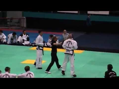 ITF - World Championships, Austrailia 2006 - Junior Male Team Sparring - Steveo Watson vs Argentina