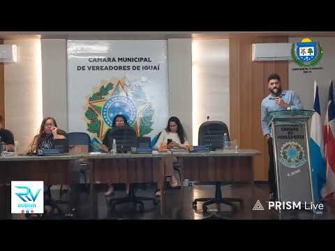 Sessão Ordinária Câmara de Vereadores Iguaí-Ba 10/03/2026