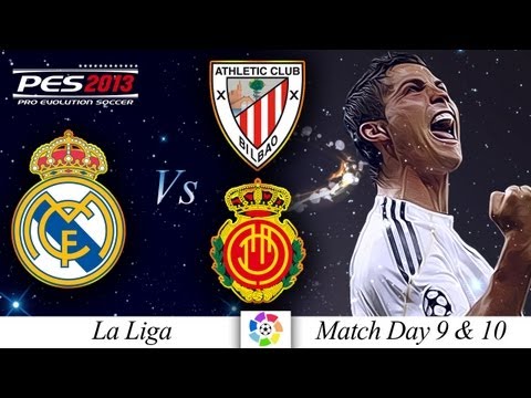 [TTB] PES 2013 ML Series - Real Madrid Vs Athletic Club | Mallorca Vs Real Madrid Highlights