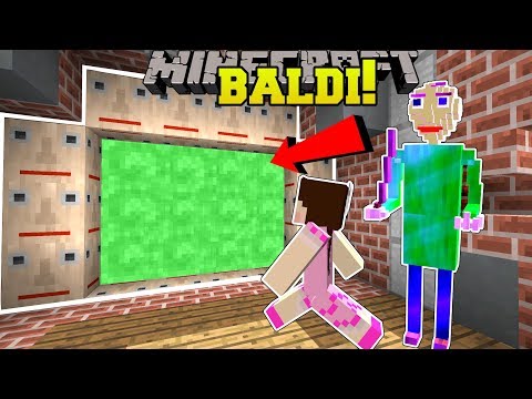 Minecraft: PORTAL TO BALDI'S DIMENSION!!! - Custom Map
