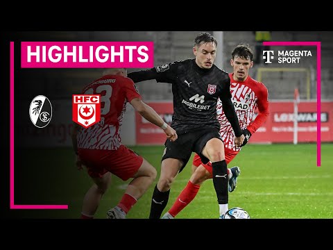 SC Freiburg II - Hallescher FC | Highlights 3. Liga | MAGENTA SPORT