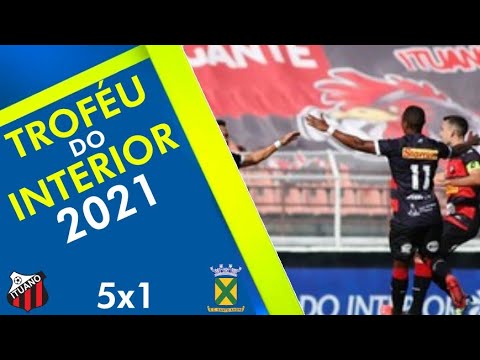 (Massacre) Gols Ituano 5x1 Santo André Quartas de Final do Troféu do Interior 2021