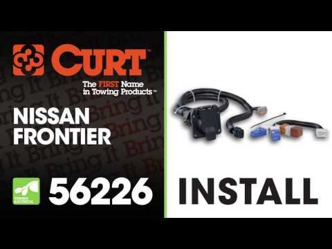 Trailer Wiring Install: CURT 56226 Taillight Converter on a Nissan Frontier