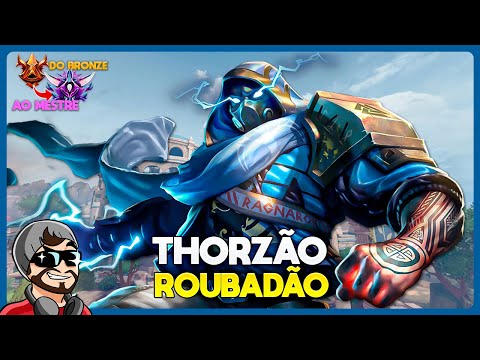 THOR JUNGLER - Do Bronze ao Mestre Ranked Conquista