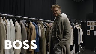 BOSS Behind the Scenes BOSS SELECTED BY BECKHAM | BOSS