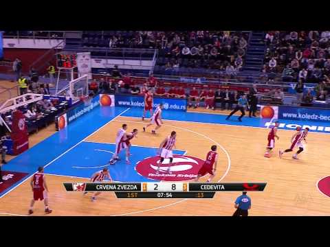 Stefan Jović in episode - Steal, run, dunk (Crvena zvezda Telekom - Cedevita, 16.2.2015)