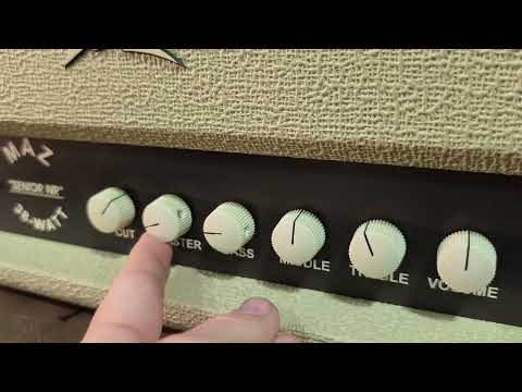 Dr. Z MAZ 38 Senior NR 38-Watt Guitar Amp Head 2008 25th anniversary image 11