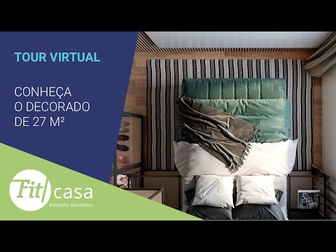 Fit Casa Estação Oratório - Conheça o studio decorado de 27 m²