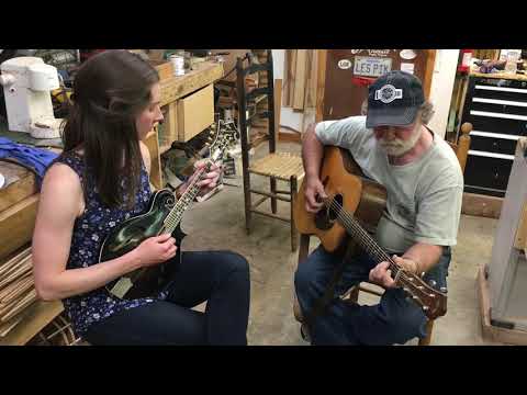 Wayne Henderson & Marina - Jerusalem Ridge jam