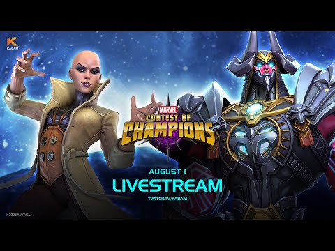 August LIVESTREAM 🕹️  | Marvel Contest of Champions