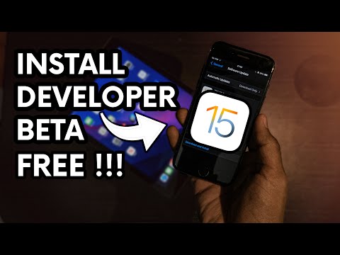 Install the iOS 15 & iPadOS 15 Developer Beta for FREE!!!