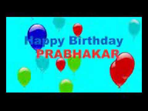 Prabhakar birthday dear bro