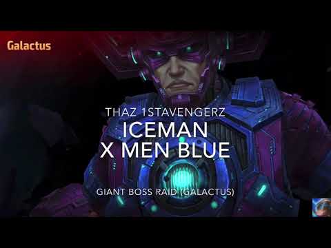 [GBR] Iceman X men blue vs Galactus
