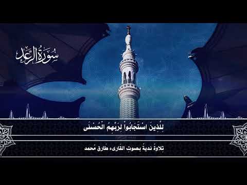Beautiful recitation of Surah Ar-Ra‘d by Tareq Mohammad
