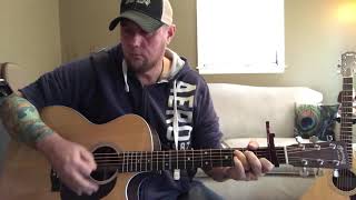 Justin Moore - Jesus and Jack Daniels (acoustic karaoke cover) (lyrics in description)