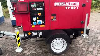 Осветительная мачта Mosa TF II 9 Y L-4x240 LED Lichtmast aggregaat aanhanger | Изображение 4 - Machineryline