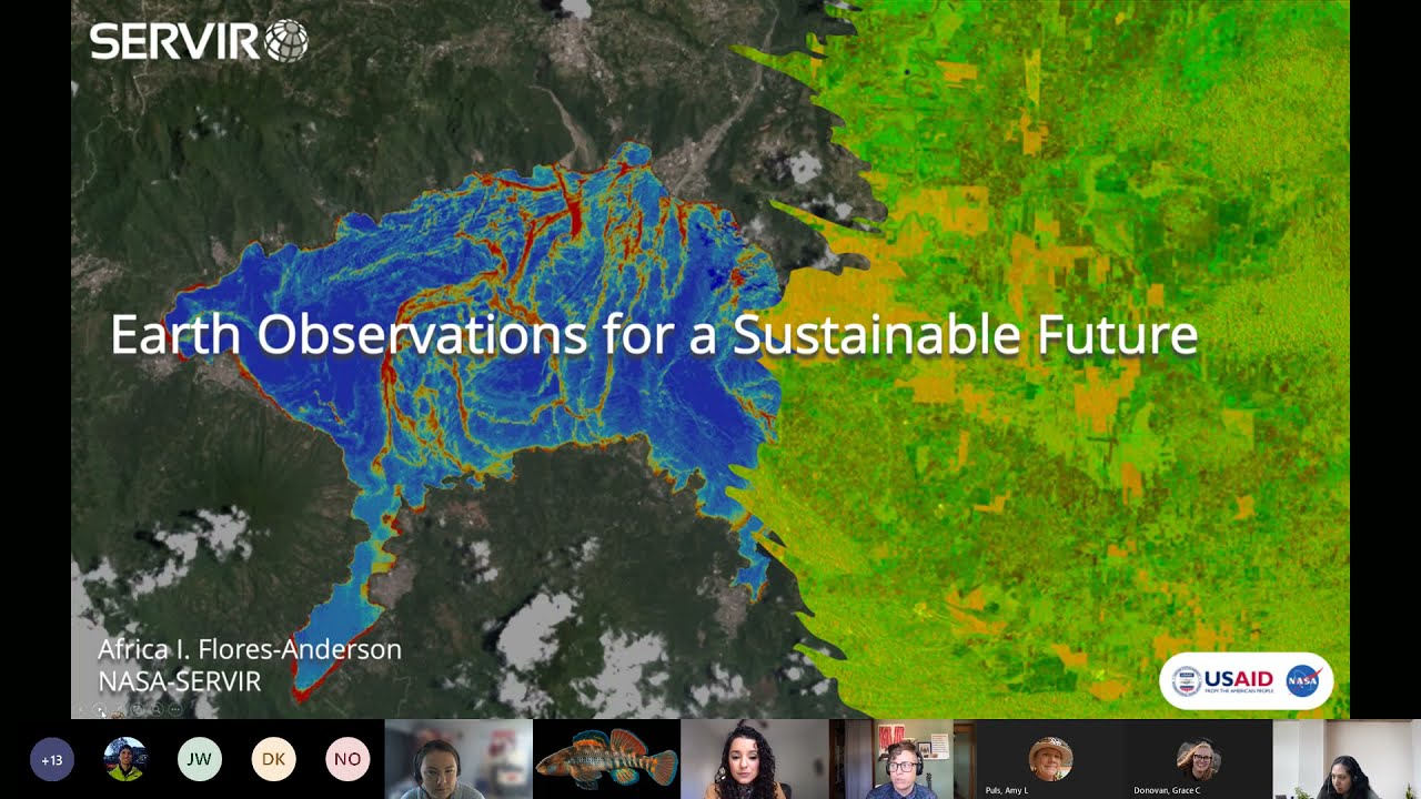 Earth Observations for a Sustainable Future w/ Africa Flores-Anderson