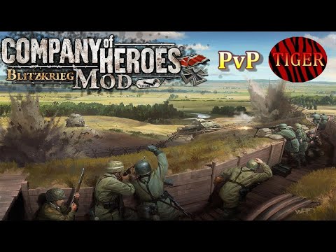 CoH Blitzkrieg Mod PvP _ 3v3 Luft Gameplay - Epic Struggle