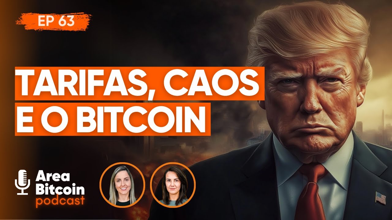 Trump inicia ARMAGEDON FINANCEIRO e guerra comercial. Bitcoin desacopla de ações no Orange Friday