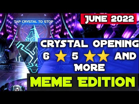 MCOC Crystal Opening Meme Edition June 2022 || Marvel Contest of Champions | 6 ⭐ 5 ⭐ Side Quest More