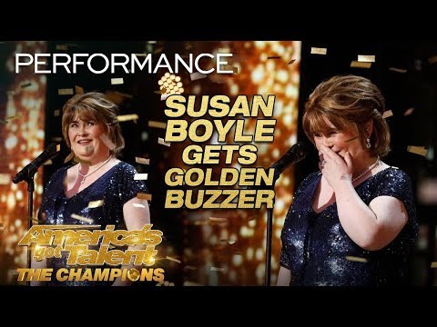 Susan Boyle America's Got Talent: The Champions sings Wild Horses