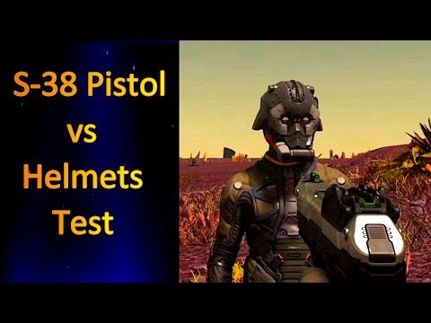 3.8.1 S-38 Pistol vs helmets test -  Please watch next video too!