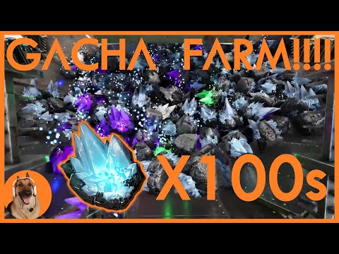 Gacha Crystal Farm Tower - Loads of Crystals!